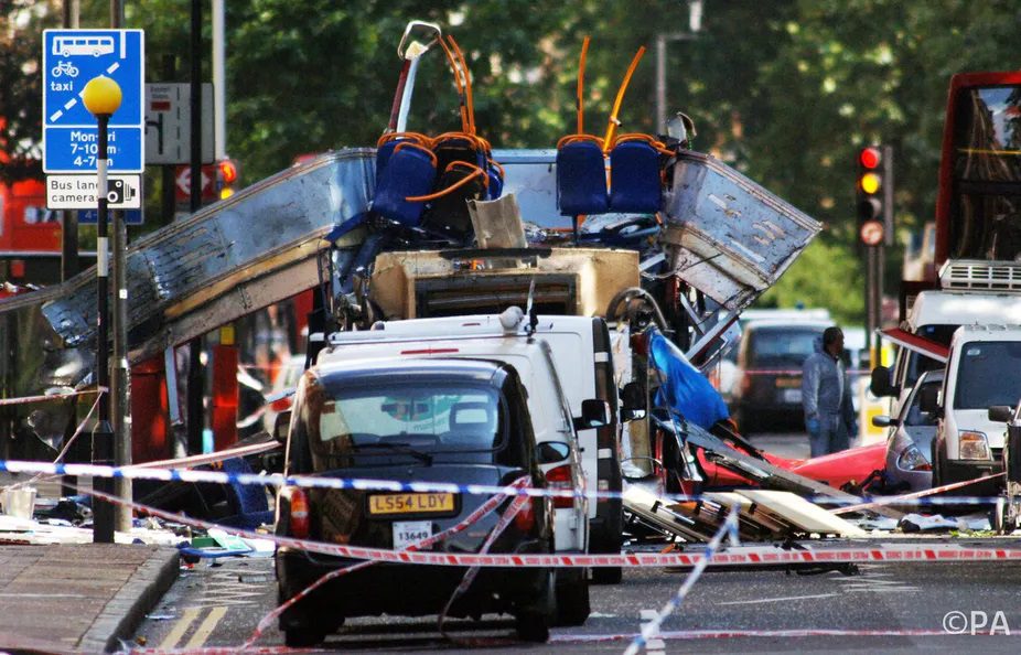 London bus blown up by one of the 7-7 attackers