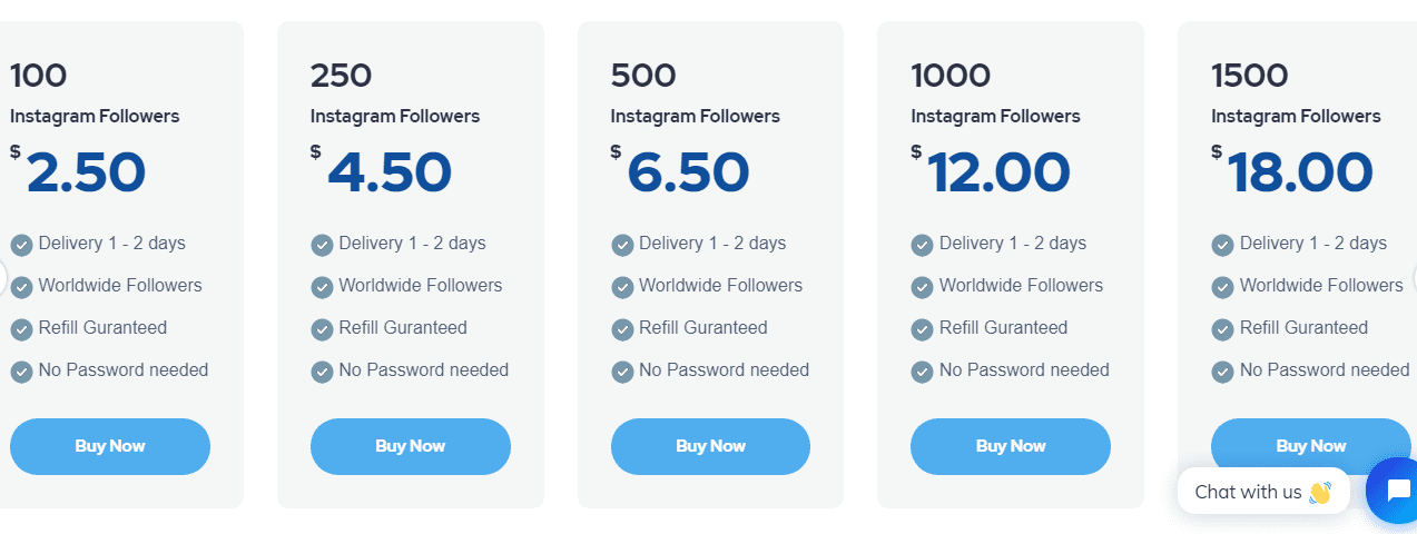 SocialPackages Followers