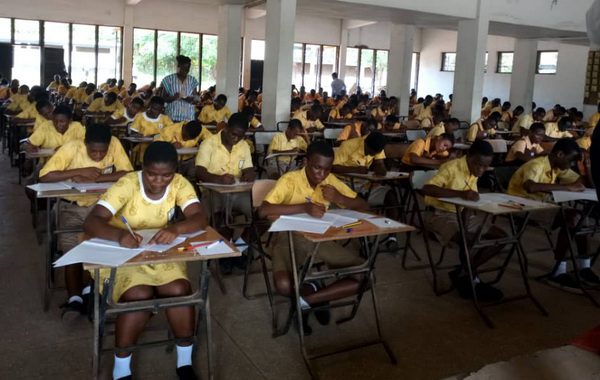 BECE candidates write examination