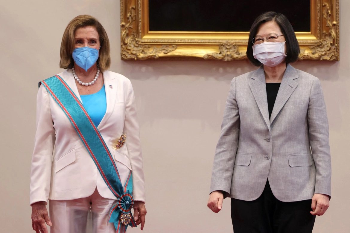 Nancy Pelosi was awarded the Order of Propitious clouds