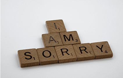 psychopaths do not render apologies