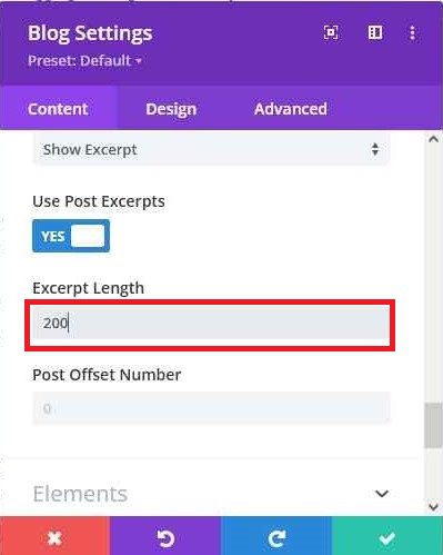 change excerpt length