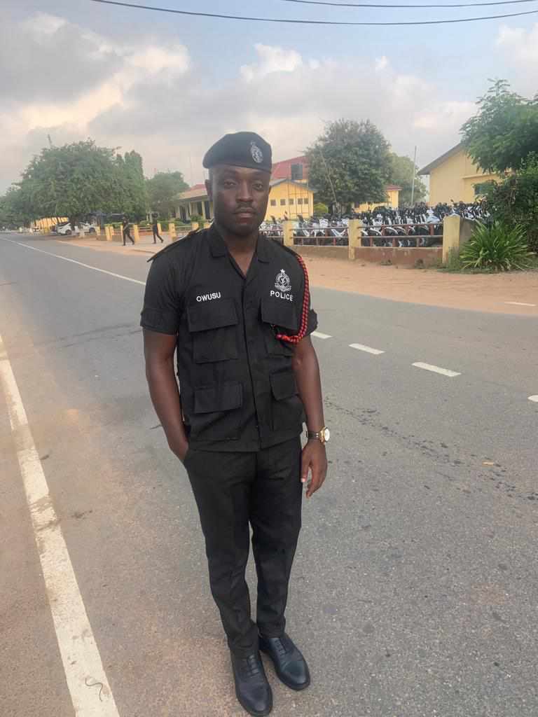 G. Sergeant Samuel Owusu, overall national best Undercadet Police officer 2022