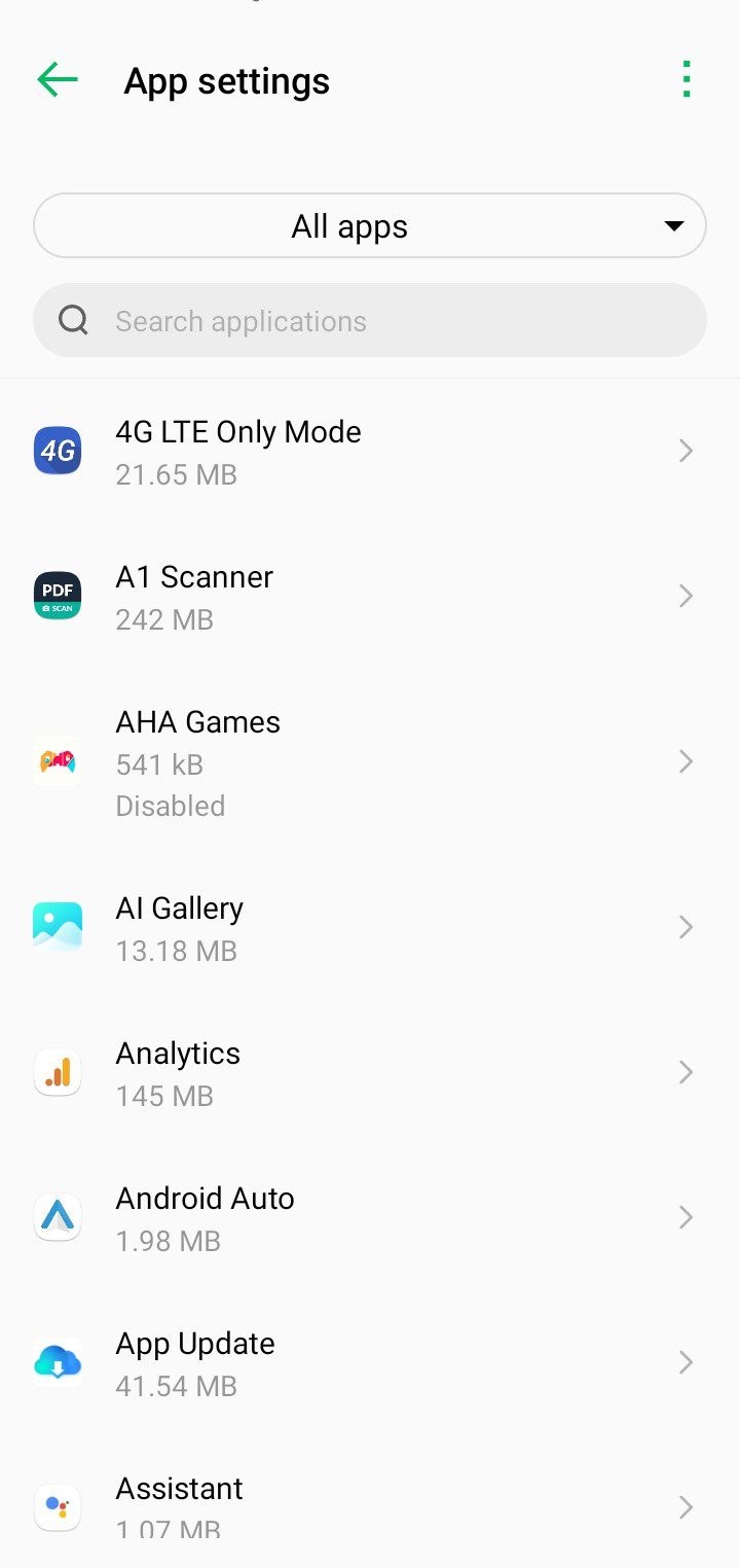 How to Uninstall Apps - App Settings