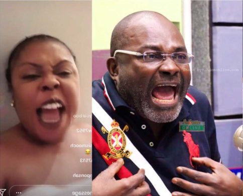 Afia Schwarzenegger and Kennedy Agyapong