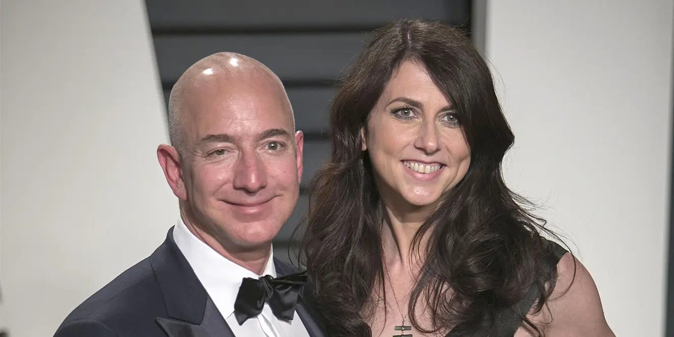 Jeff Bezos split with MacKenzie Scott