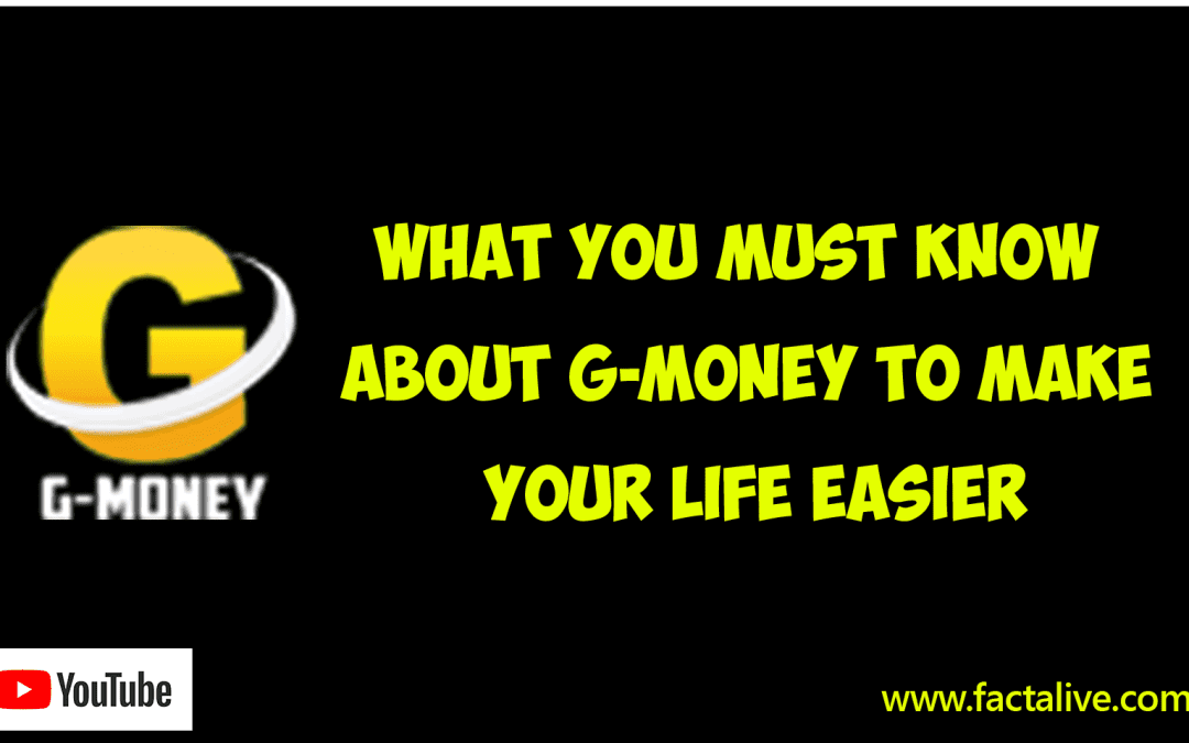 What you must know about G-money to make your life easier