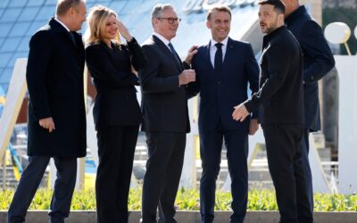 European leaders in Ukraine’s Kyiv to press Russia for 30-day ceasefire