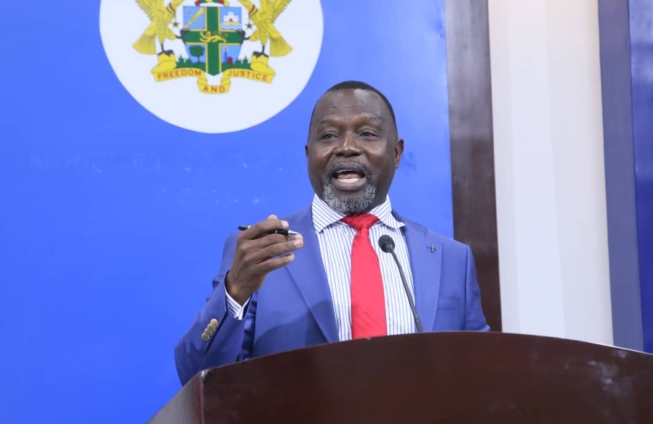 Attorney General and Minister of Justice - Dr Dominic Ayine