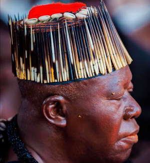 Asantehene's Crown of Quills