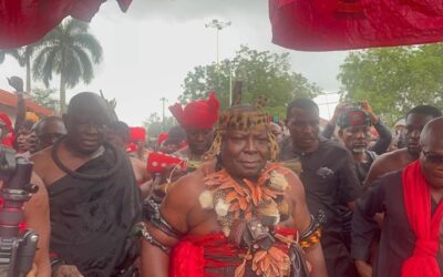 Paramount Chief of Aflao calls Asantehene “My father”